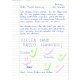 Die Kinder bedanken sich in einem Brief für die Instrumente und den PC und den Drucker.