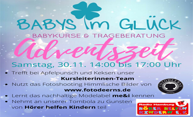 Adventszeit bei Babys im Glück