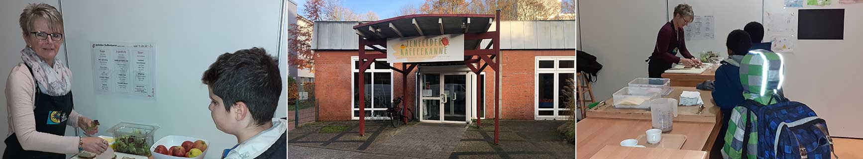 Banner Hörer helfen Kindern Spendenmarathon Schülerfrühstück Jenfelder Kaffeekanne