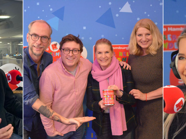 Collage 2 Promis im Hörer helfen Kindern Spendenmarathon 2019