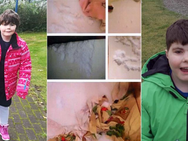 Introbild Hörer helfen Kindern Weihnachtssammlung Reißfeste Kleidung für Lea