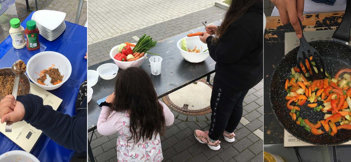 Introbild Kochprojekt der Stiftung Kultur-Palast finanziert durch Hörer helfen Kindern