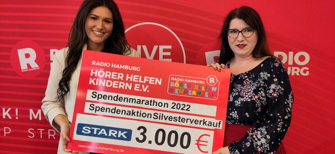 Introbild Spendenaktion von Teppich Stark für Hörer helfen Kindern