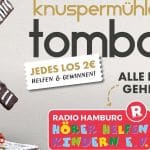 Introbild Knuspermühlentombola der Braaker Mühle für Hörer helfen Kindern