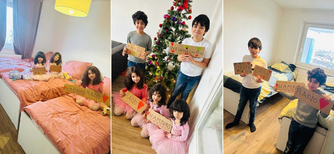 Introbild Neue Betten für Familie in Lokstedt finanziert durch Hörer helfen Kindern