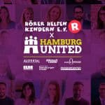 Introbild Hamburg United und Hörer helfen Kindern Jahreskooperation 2025