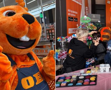 Introbild Obi Neugraben mit Kindersause für Hörer helfen Kindern