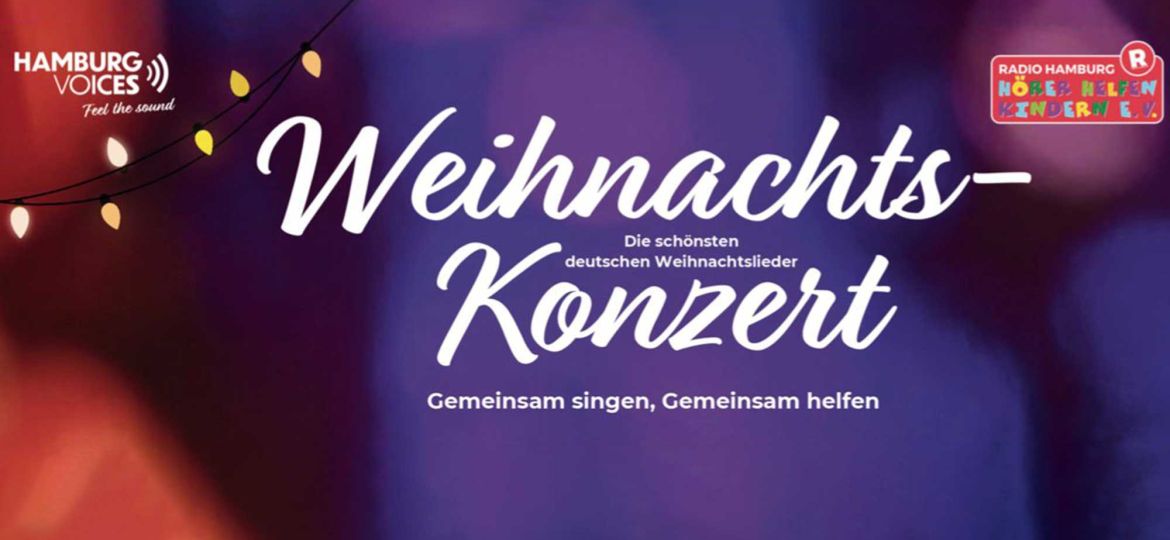 Introbild Hamburg Voices Konzert für Hörer helfen Kindern