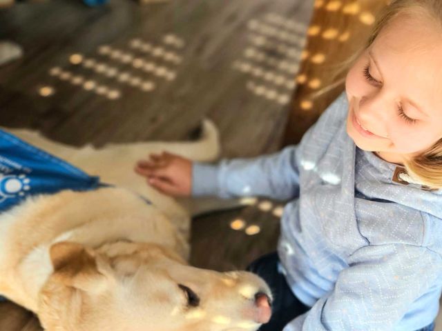 Introbild Hörer helfen Kindern Spendenmarathon 2025 ein Assistenzhund für Lenia
