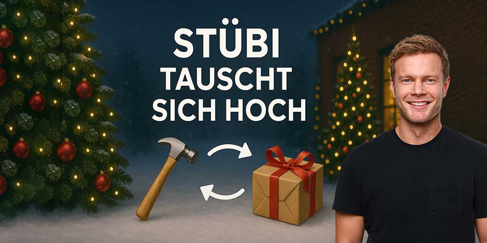 Introbild Stübi tauscht sich hoch Spendenaktion für Hörer helfen Kindern
