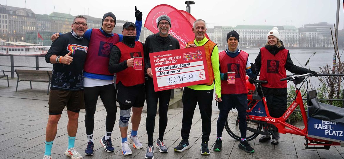 Introbild Finale von Ment rennt 2025 für Hörer helfen Kindern