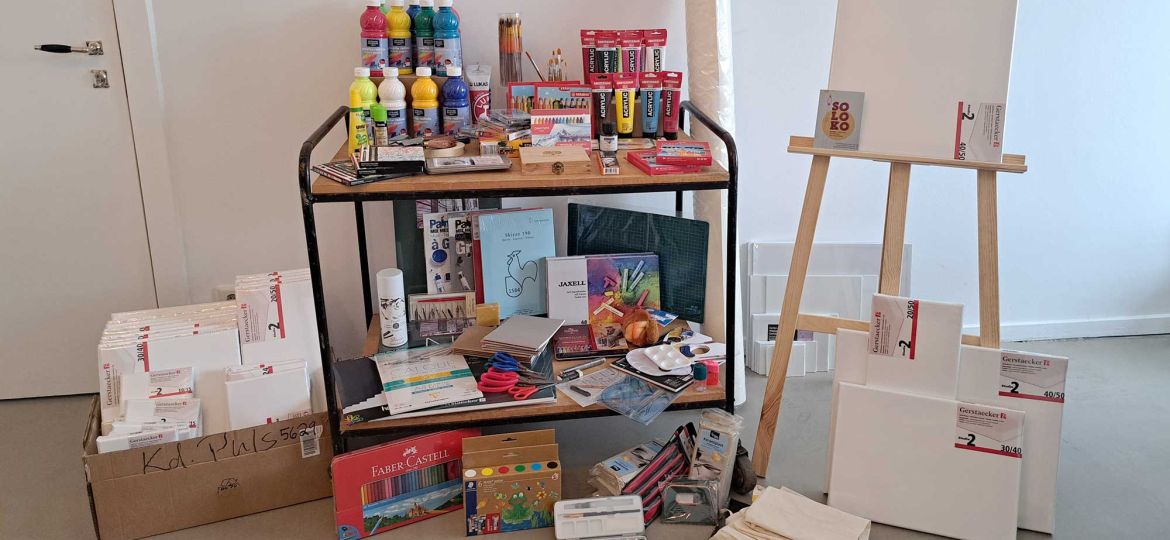 Introbild Kunstprojekt von Puls finanziert durch Hörer helfen Kindern