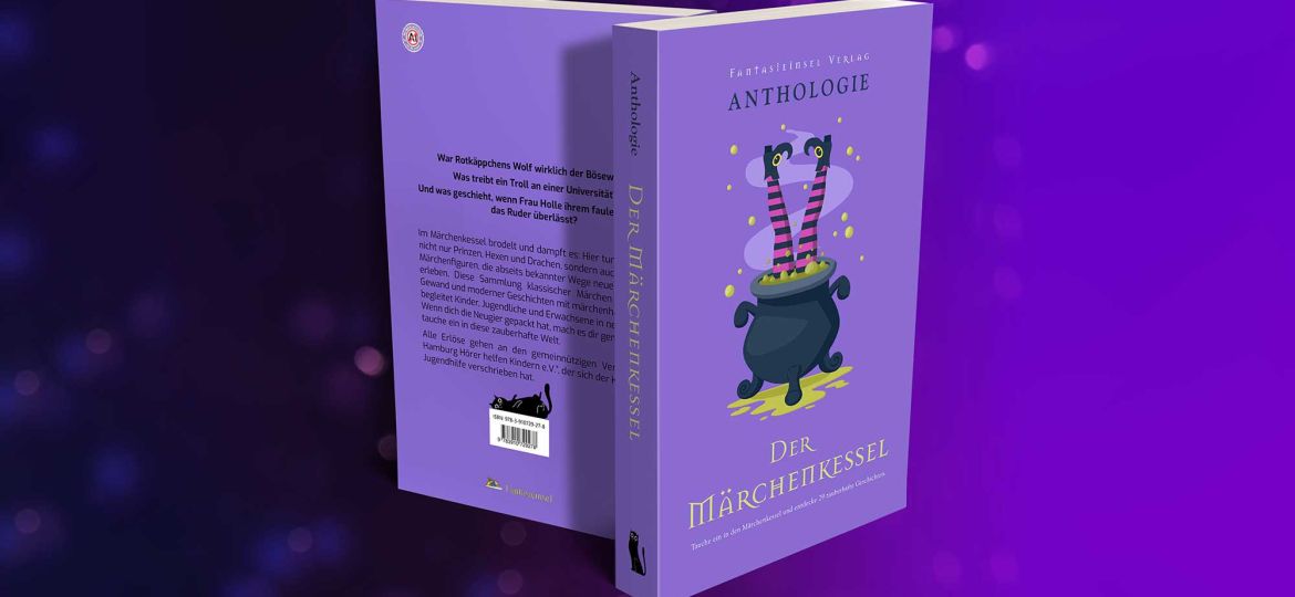 Introbild Märchenbuch der Märchenkessel als Spendenaktion für Hörer helfen Kindern