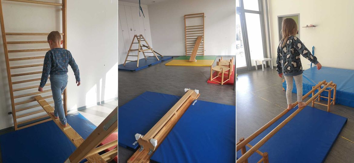 Introbild Kita Apfelgarten bekommt Fallschutzmatten von Hörer helfen Kindern