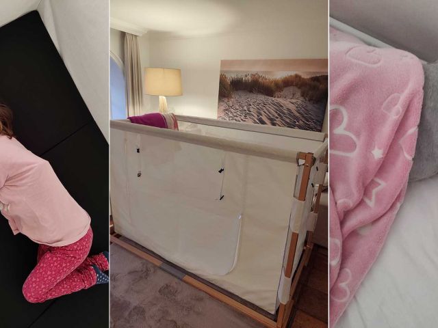 Introbild Masa hat ihr Reisebett von Hörer helfen Kindern bekommen