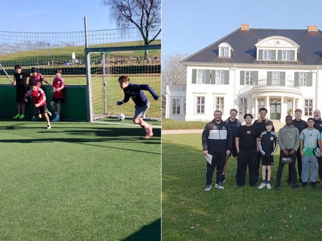 Introbild Projekt Spielmacher auf Fußballreise finanziert durch Hörer helfen Kindern