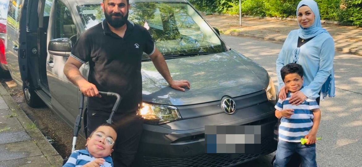 Introbild Neuer PKW für Familie Hakzi finanziert von Hörer helfen Kindern